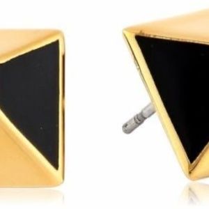 Trina Turk Cubist Pyramid Stud Earrings NWT